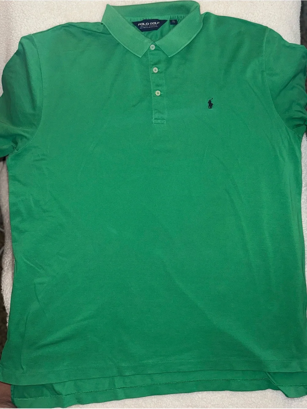 Polo Golf Ralph Lauren Pima Cotton Polo Shirt Green